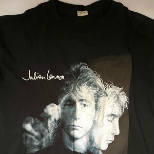 Vtg Julian Lennon Concert T men’s size L 1986